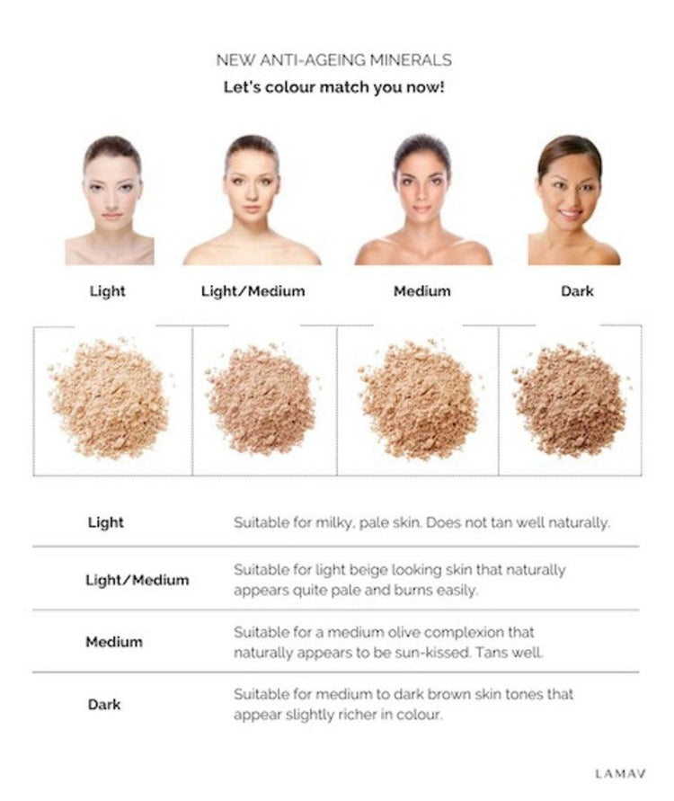 La Mav Anti-Aging Mineral Foundation with Broad Spectrum SPF15 - NZ Health Store