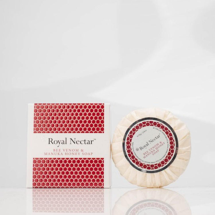 Nelson Honey NZ Royal Nectar Bee Venom and Manuka Honey Soap 75g - NZ Health Store