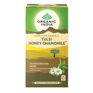 Organic India Tulsi Honey Chamomile, 25 tea bags - NZ Health Store