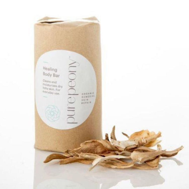 Pure Peony Healing Body Bar (1 or 3 Pack) or 85g large bar - NZ Health Store