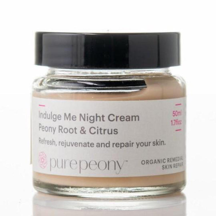 Pure Peony Indulge Me Night Cream, 50ml jar - NZ Health Store