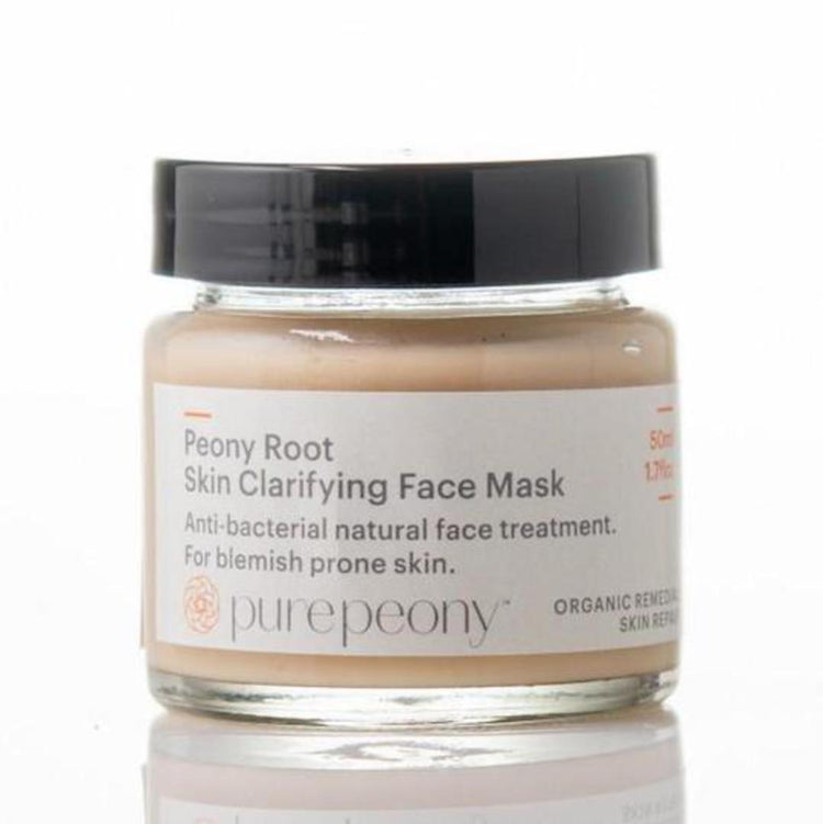 Pure Peony Root Skin Clarifying Face Mask, 50ml jar - NZ Health Store
