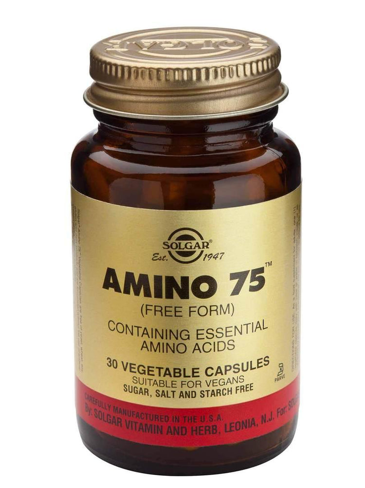 Solgar Amino 75 (30 Vegetable Capsules) - NZ Health Store