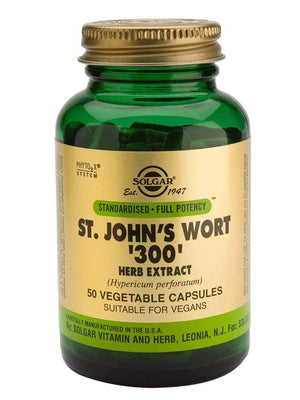 Solgar St Johns Wort Extract 300mg (50 Vegetable Capsules) - NZ Health Store
