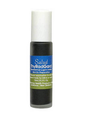 Salud Colloidal Silver ThyRadGard Transdermal Iodine Roll-On, 10ml - NZ Health Store