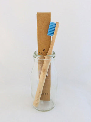 Do Gooder Medium Natural Handle Ecobrush Bamboo Toothbrush (1) - NZ Health Store
