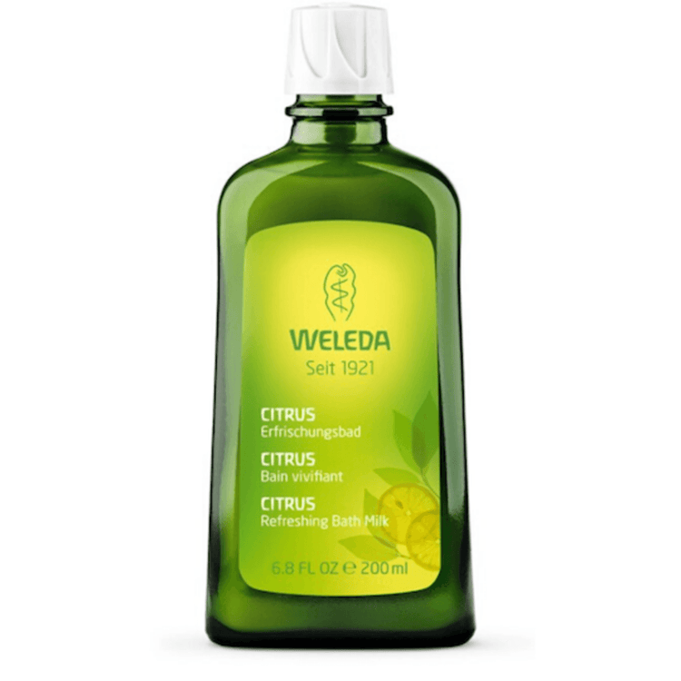 Weleda Citrus Refreshing Bath Milk, 200ml - NZ Health Store