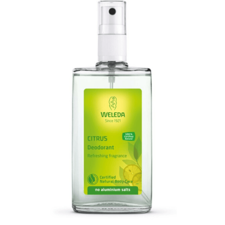 Weleda Citrus Deodorant Spray, 100ml - NZ Health Store