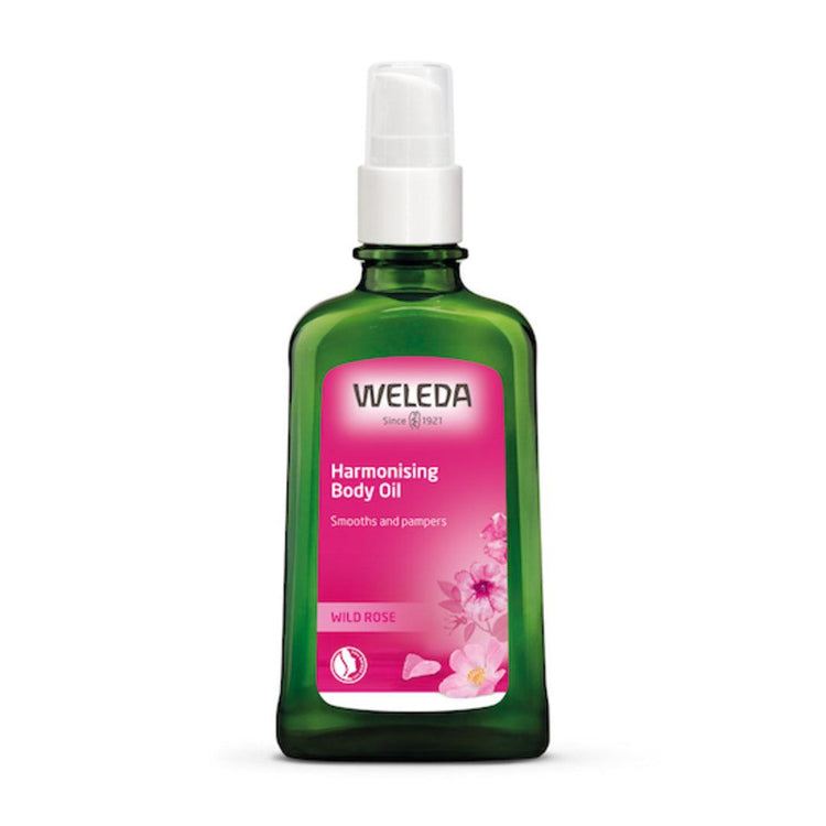 Weleda Harmonising Body Oil (Wild Rose), 100ml - NZ Health Store