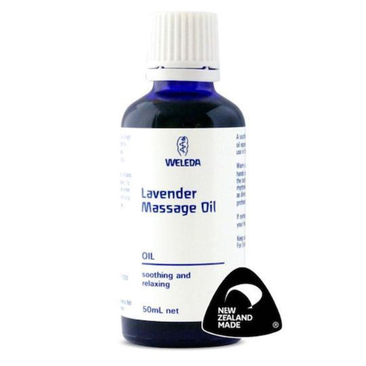 Weleda Lavender Massage Oil, 50ml - NZ Health Store