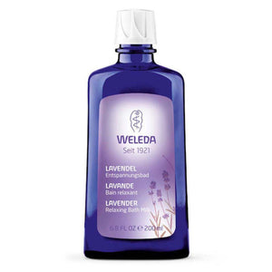 Weleda Lavender Relaxing Bath Milk, 200ml - NZ Health Store
