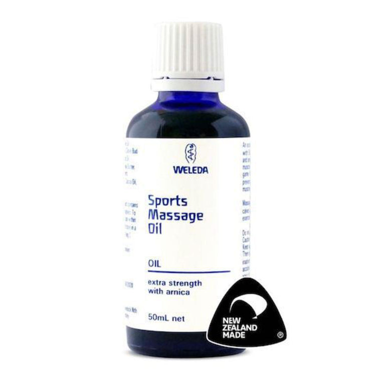 Weleda Sports Massage Oil - Extra Strength with Arnica, 50ml - NZ Health Store