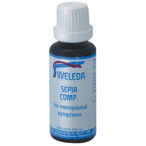 Weleda Sepia Comp (for menopause), 100ml - NZ Health Store