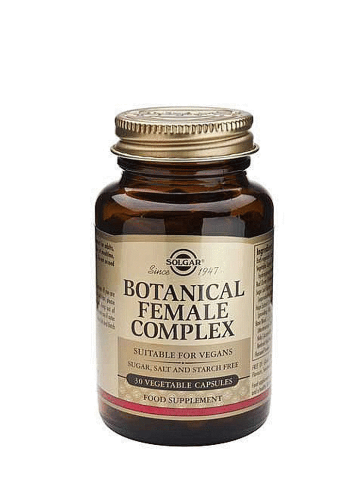 Solgar Botanical Female Complex, 30 Vegecaps - NZ Health Store