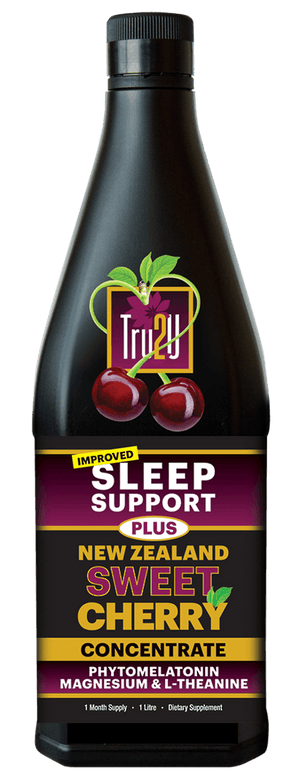 Tru2U Sleep Support Plus Sweet Cherry Juice Concentrate 1L - NZ Health Store