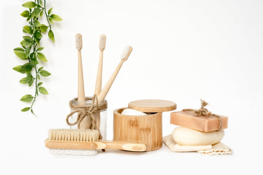 A range of bamboo eco friendly products