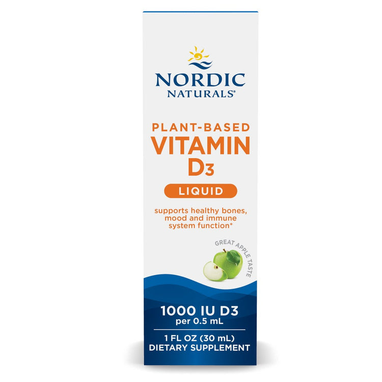 Nordic Naturals Plant-Based Vitamin D3 Liquid 30ml