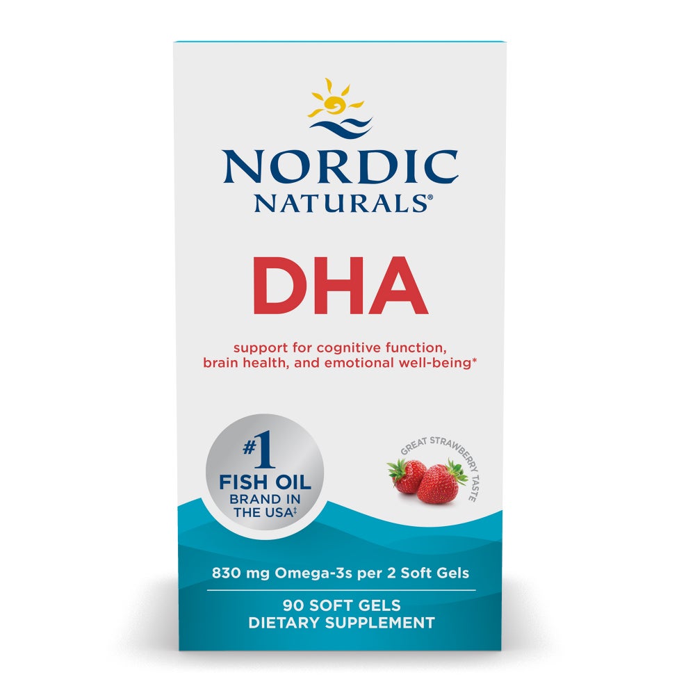Nordic Naturals DHA, 90 soft gels