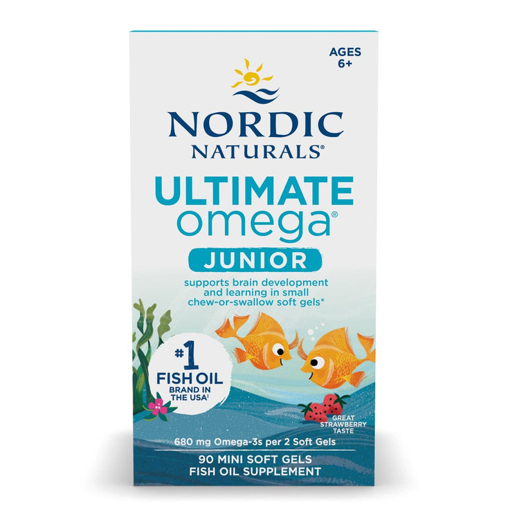 Nordic Naturals Ultimate Omega Junior (90 strawberry soft gels, ages 6-12)