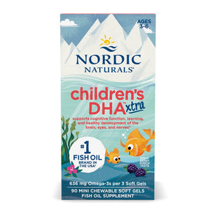 Nordic Naturals Children's DHA Xtra 90 Soft Gels