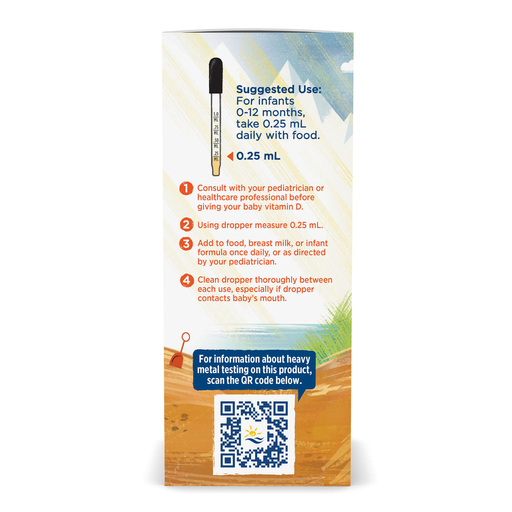 Nordic Naturals Baby's Vitamin D3 Liquid 22.5ml