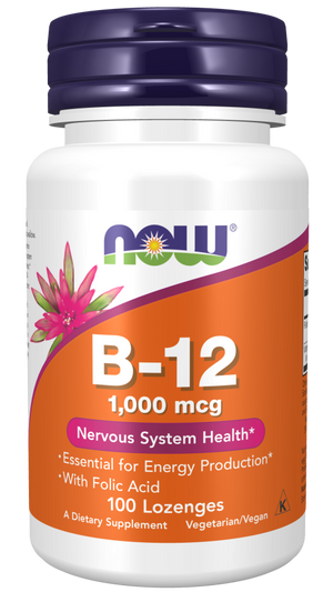 Now B-12 1,000 mcg 100 Lozenges