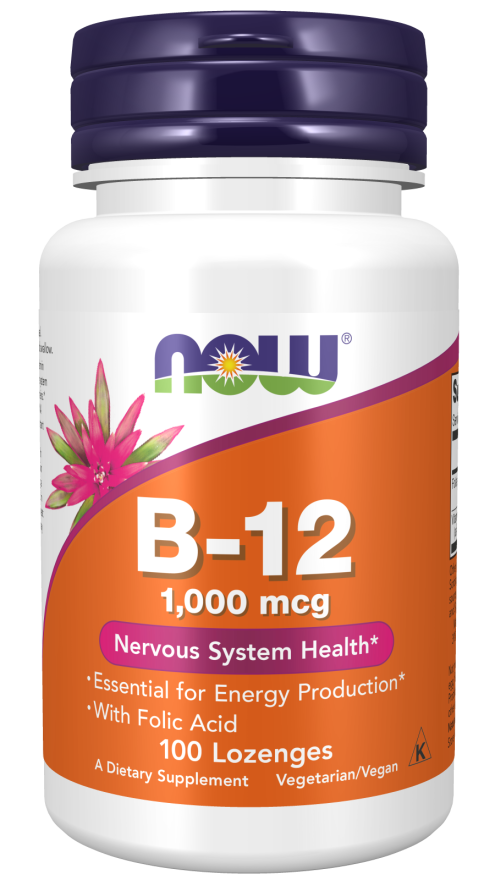 Now B-12 1,000 mcg 100 Lozenges