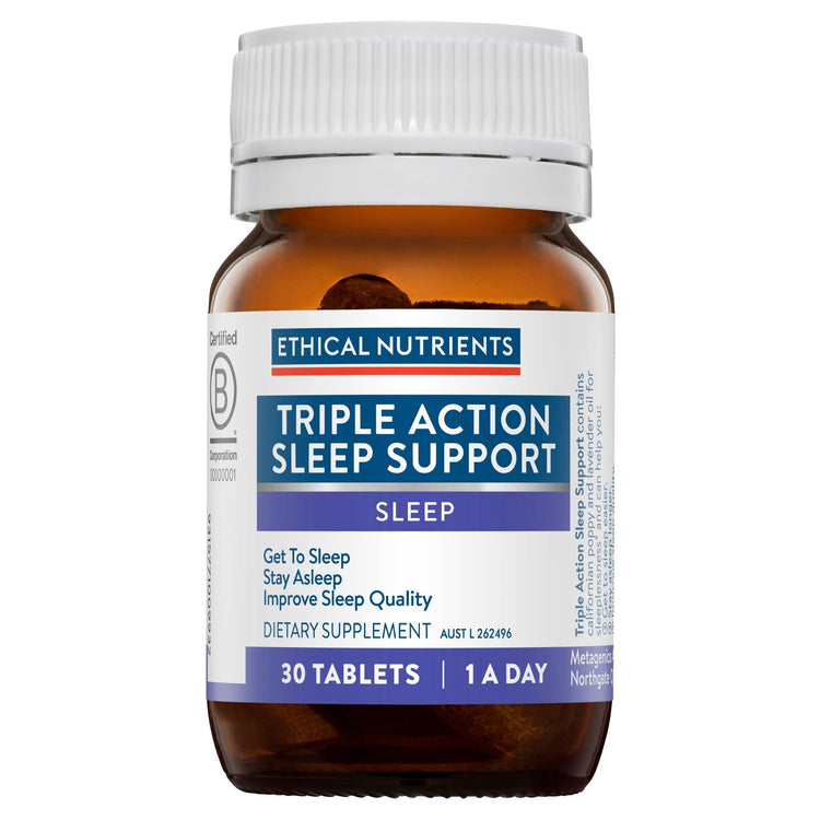 Ethical Nutrients Triple Action Sleep Support, 30 Tablets