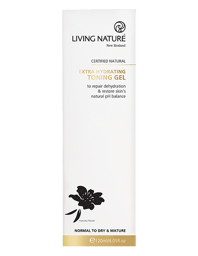 Living Nature Extra Hydrating Toning Gel, 120ml - Short Dated Feb-24 - NZ Health Store