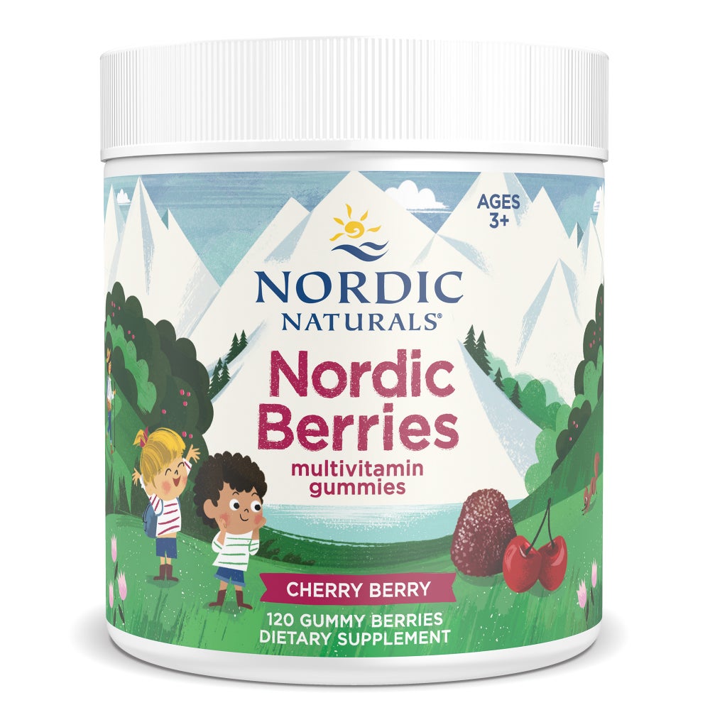 Nordic Naturals Nordic Berries Multivitamin Gummies, 120 Chews