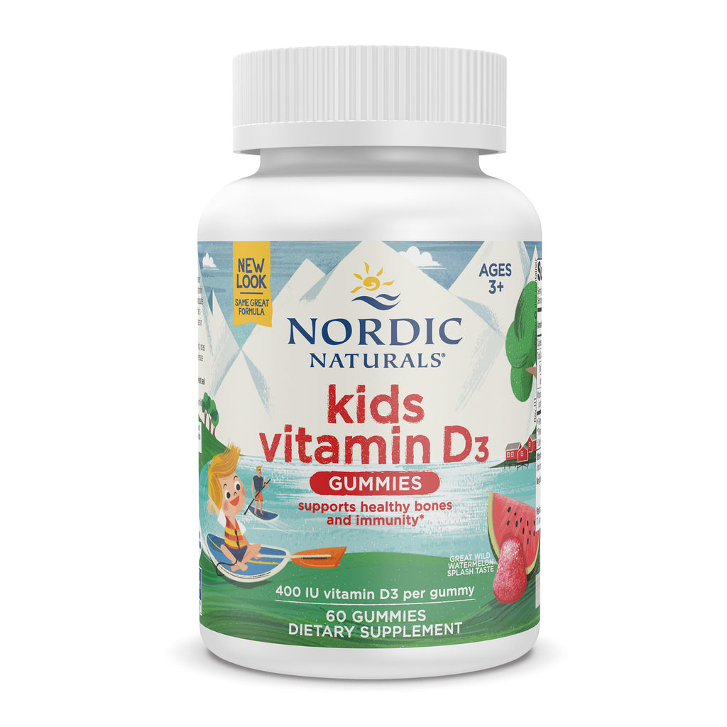 Nordic Naturals D3 Kids Watermelon, 60 Gummies