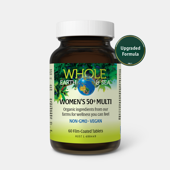 Whole Earth & Sea Women’s 50+ Multi 60 Tablets