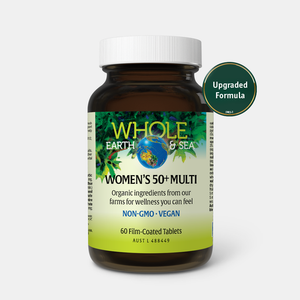 Whole Earth & Sea Women’s 50+ Multi 60 Tablets