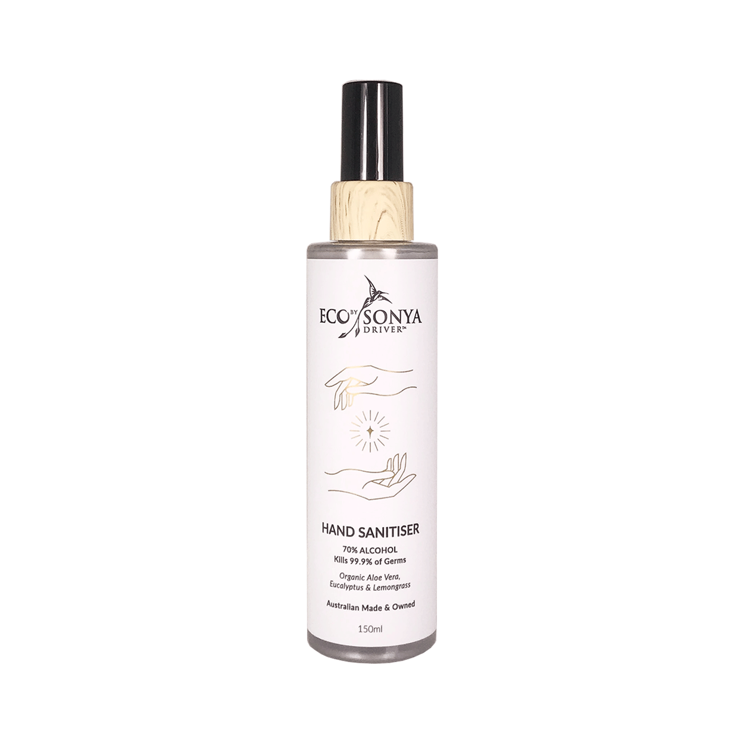 Eco by Sonya Natural Hand Sanitiser, 150ml – NZ Health Store