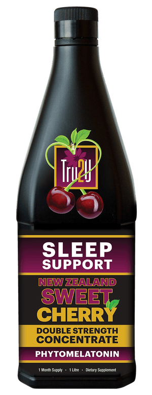 Tru2U Sleep Support Double Strength Sweet Cherry Juice Concentrate 1L - NZ Health Store
