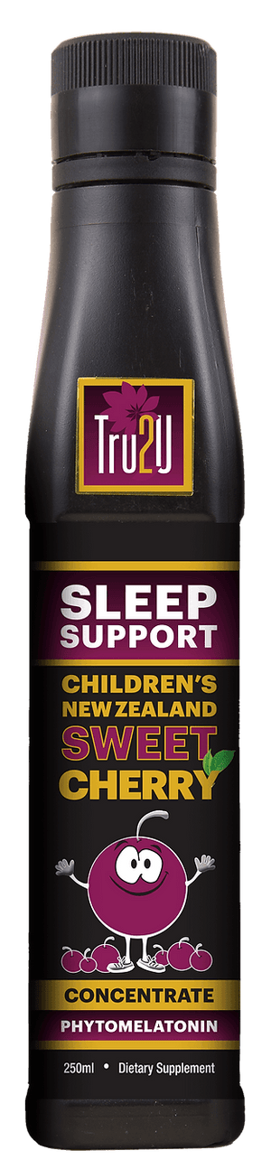 Tru2U Children's Sleep Support Sweet Cherry Concentrate, 250ml - NZ Health Store