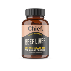 Chief Organic Beef Liver, 120 Capsules