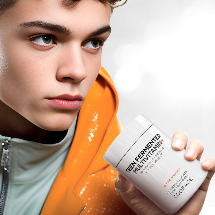 Codeage Teen Fermented Multivitamin+ 60 Vegetable Capsules
