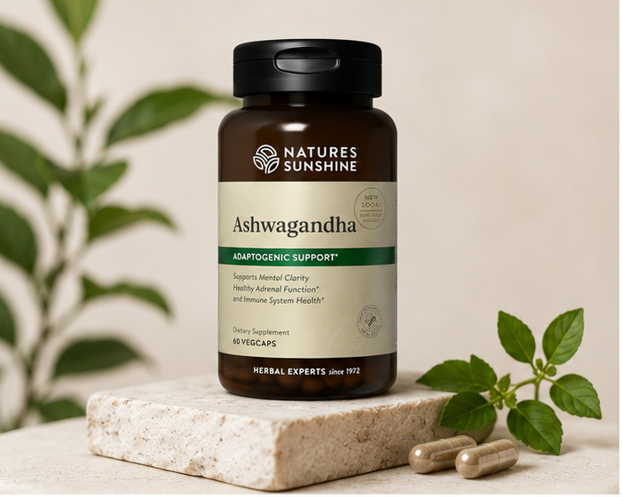 Natures Sunshine Ashwagandha, 60 vcaps