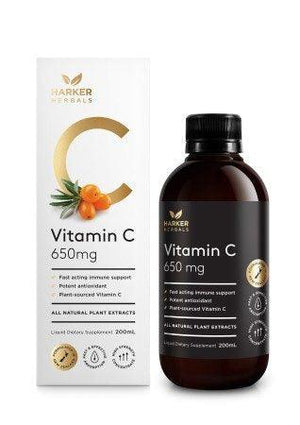 Harker Herbals Vitamin C 650mg, 200ml - NZ Health Store