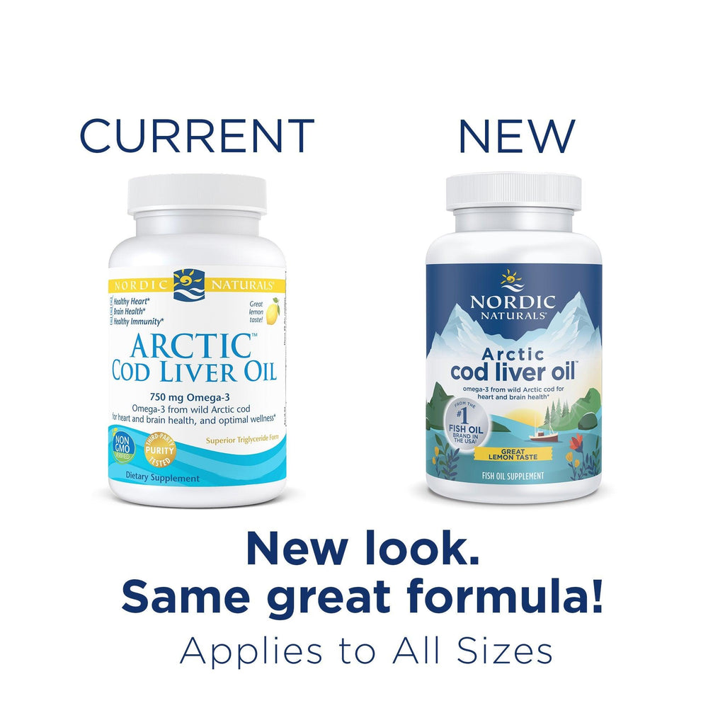 Nordic Naturals Arctic Cod Liver Oil, Soft Gels - NZ Health Store