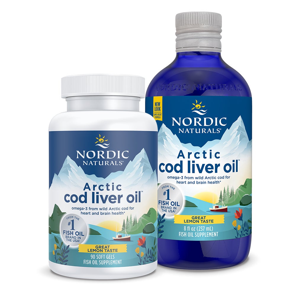 Nordic Naturals Arctic Cod Liver Oil, Soft Gels