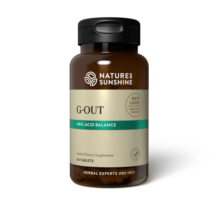 Natures Sunshine G-OUT, 60 tabs