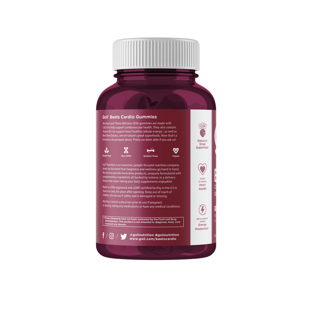 Goli Beets, 60 Gummies