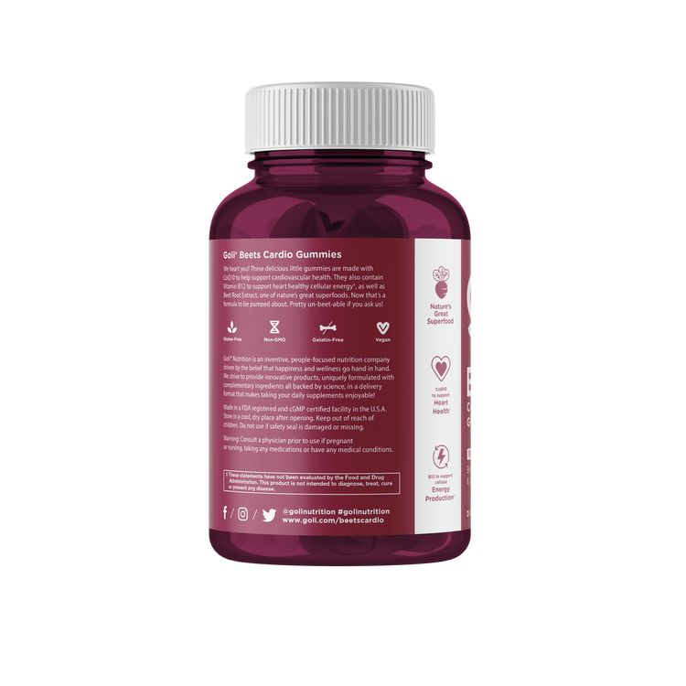 Goli Beets, 60 Gummies