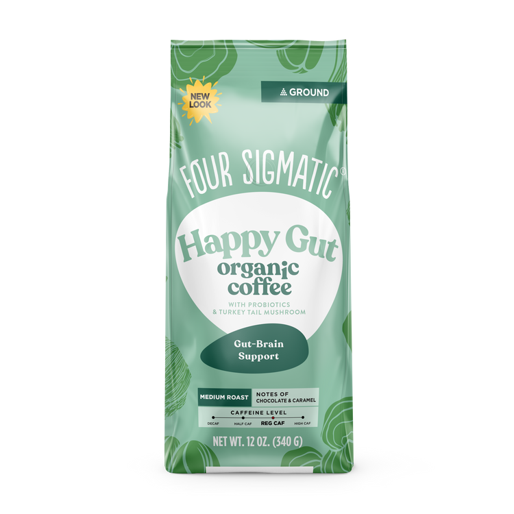 Four Sigmatic Happy Gut Organic Coffee Ground, 340g