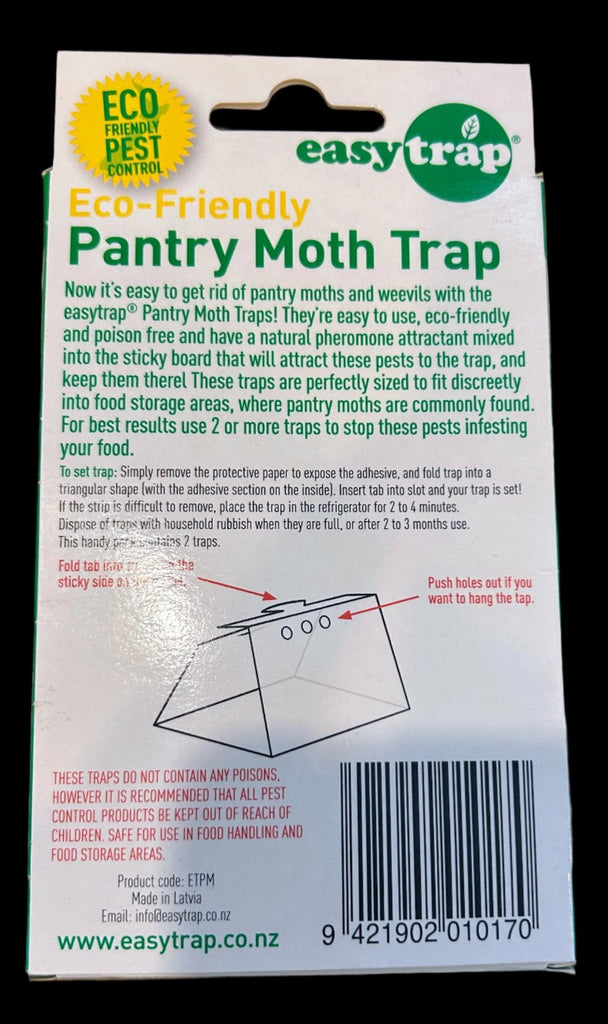 Easy Trap Pantry Moth Trap, 2 Pack