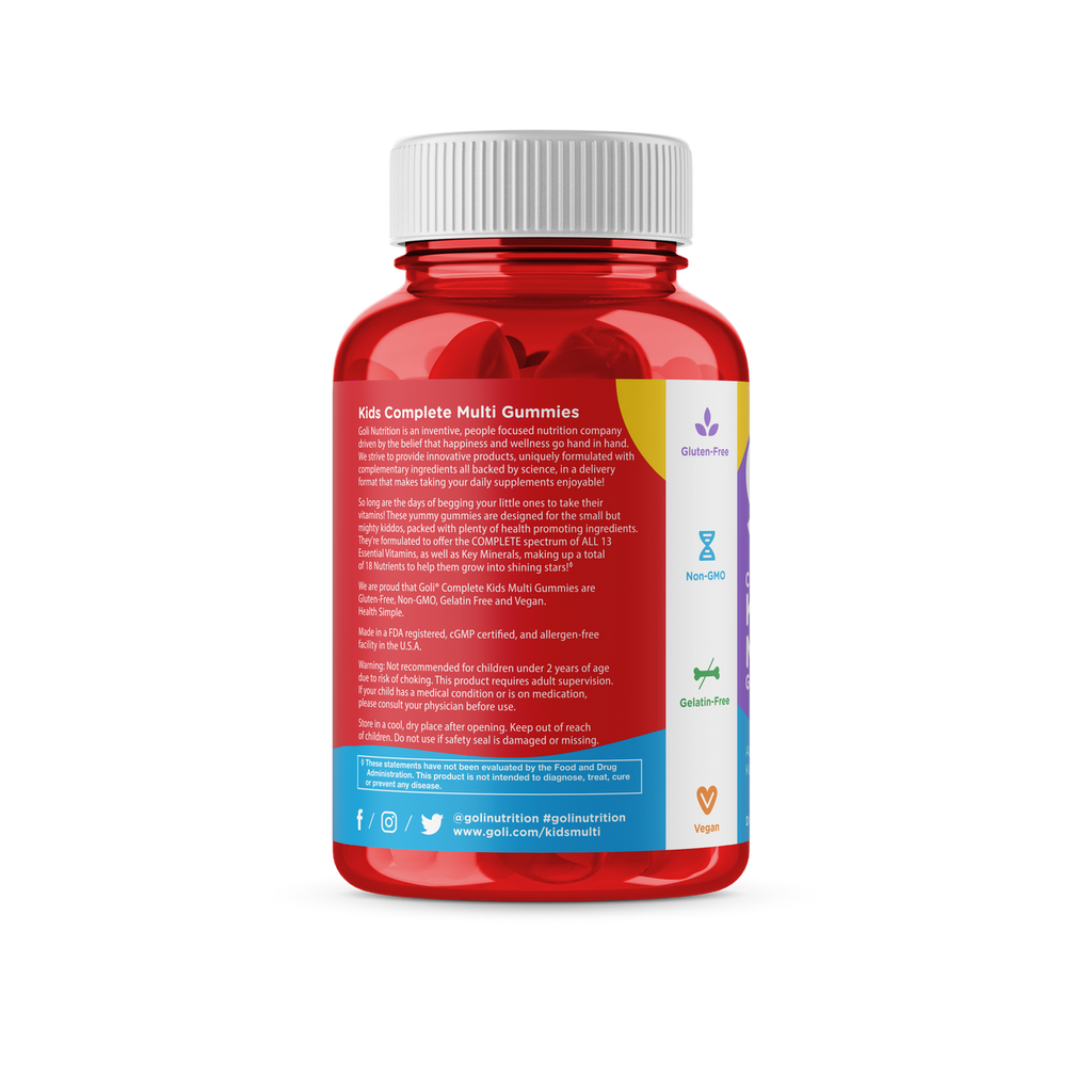 Goli Complete Kids Multi 80 Gummies