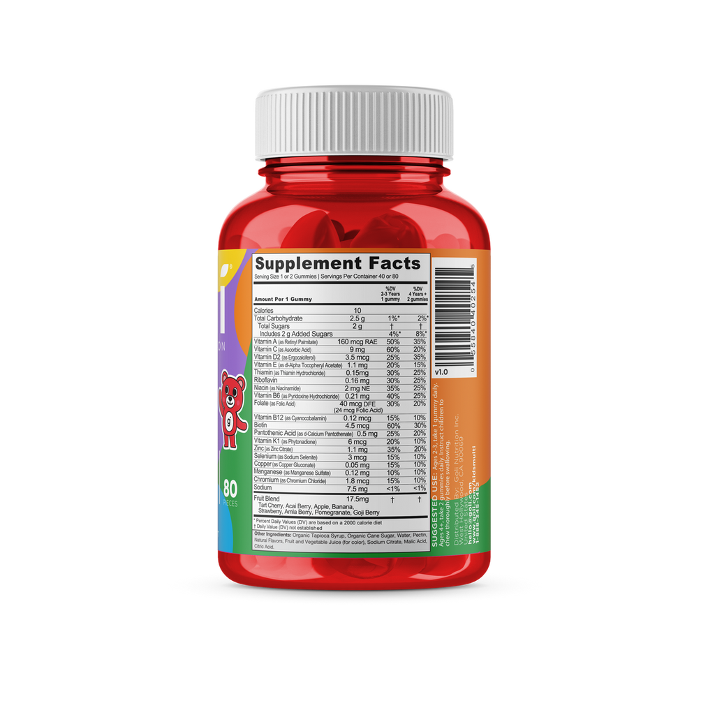 Goli Complete Kids Multi 80 Gummies