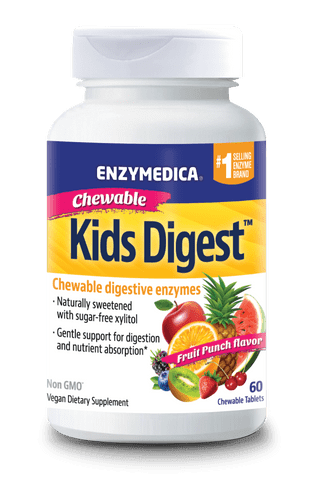 Enzymedica Kids Digest Chewable, 60 Chewable Tablets